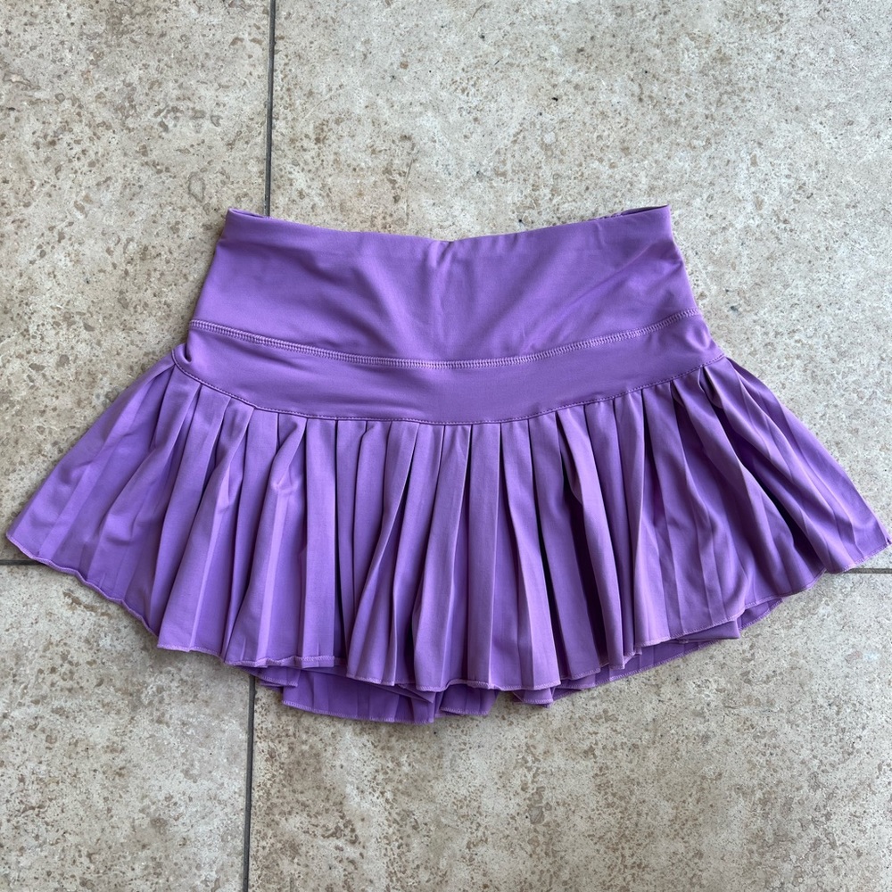 Lilac Gold Hinge Skirt